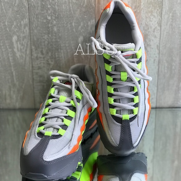 Nike Air Max ‘95 GS Vast Grey k/W AUTHENTIC - Picture 4 of 8